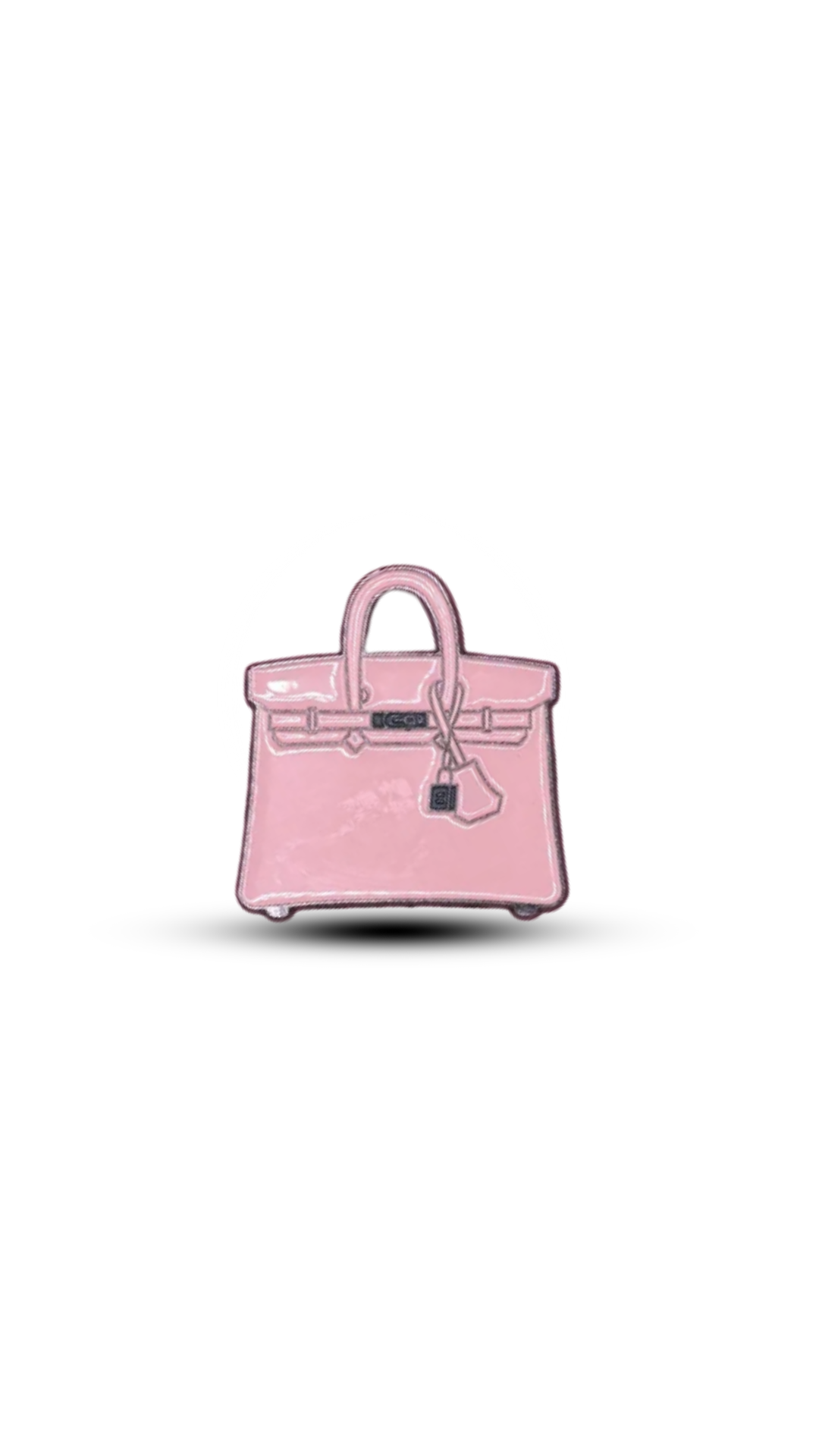 Metal sticker : Birkin Rose