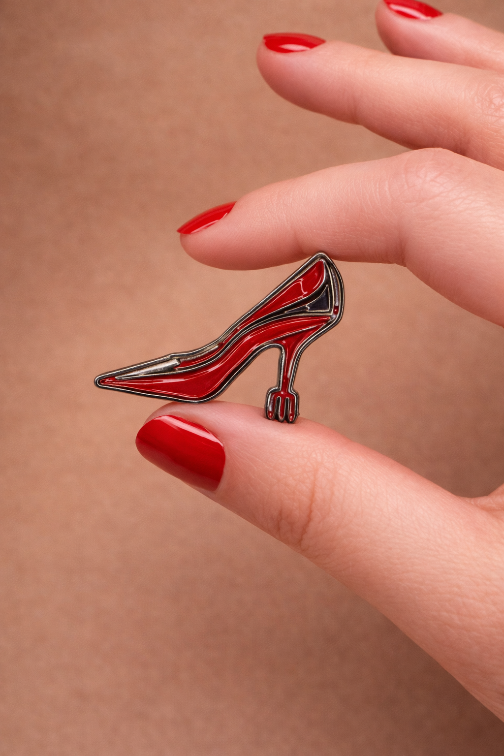 Metal Stickers : Talon Rouge