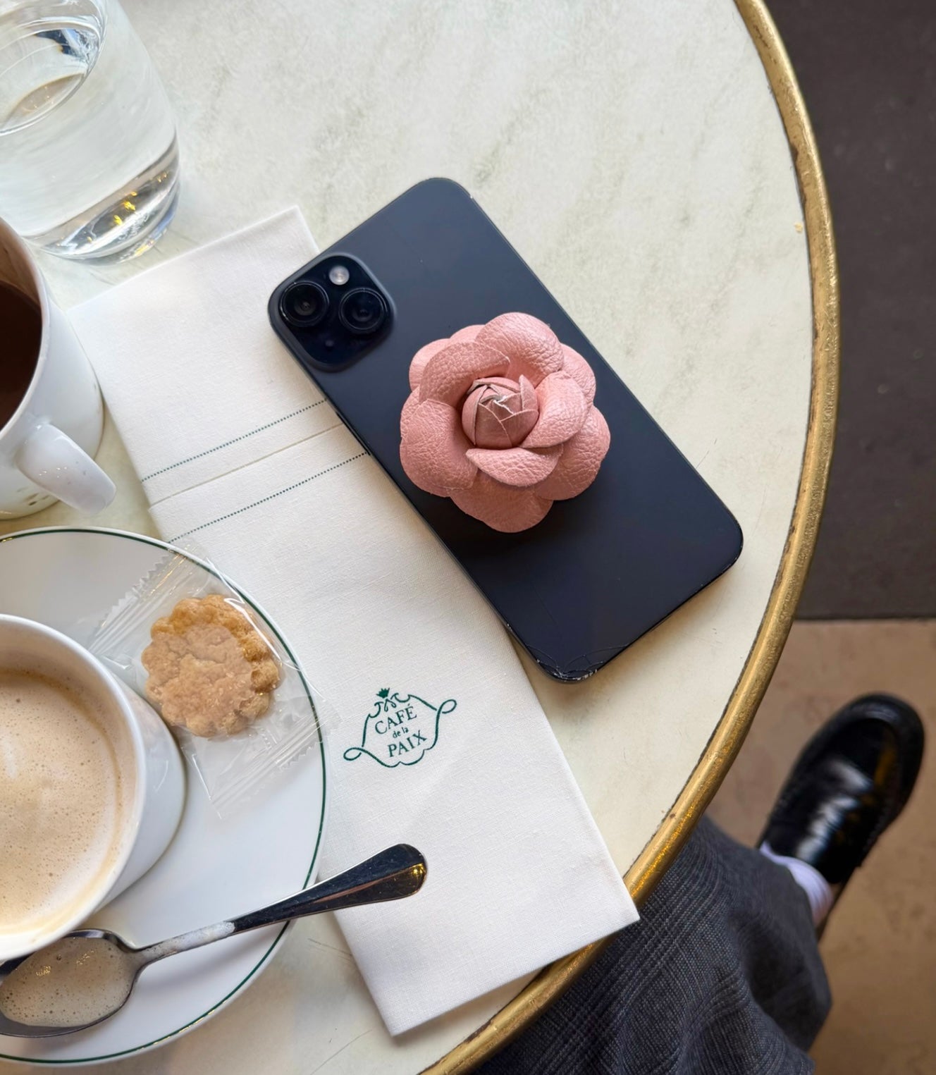 PHONE GRIP - Pink Flower