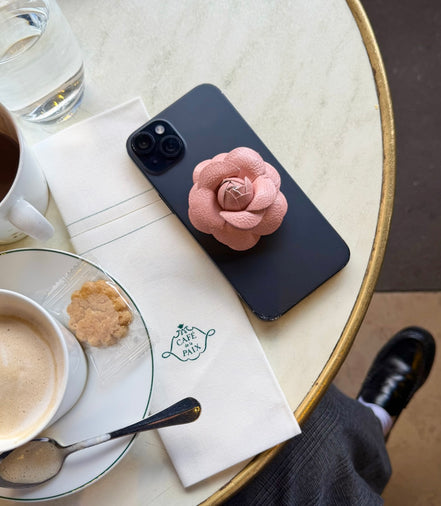 PHONE GRIP - Pink Flower