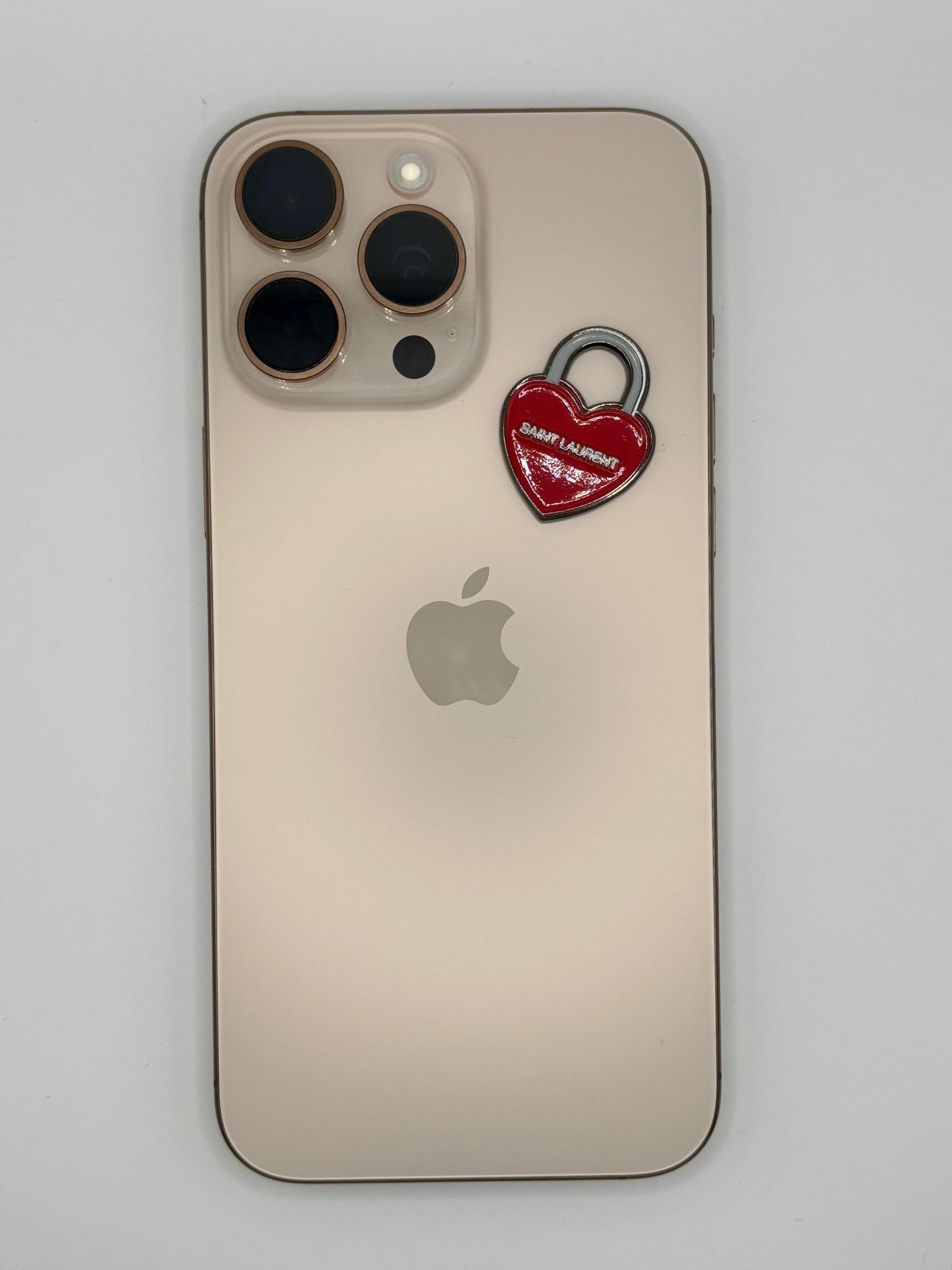 Metal Sticker : Coeur Rouge